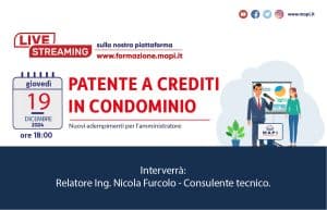 patente a crediti in condominio