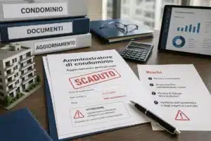 amministratore di condominio senza aggiornamento professionale
